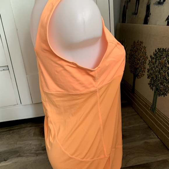 Lululemon Run Sunrise Orange Tank Top ize 10 - Picture 2 of 6